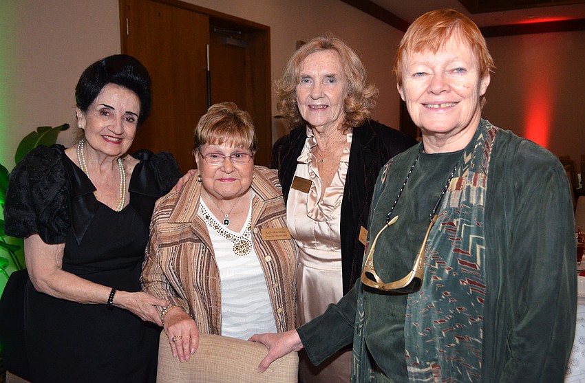 Cecile Adams, Carol Von Allmen, Lois Kertman and Serita Roche