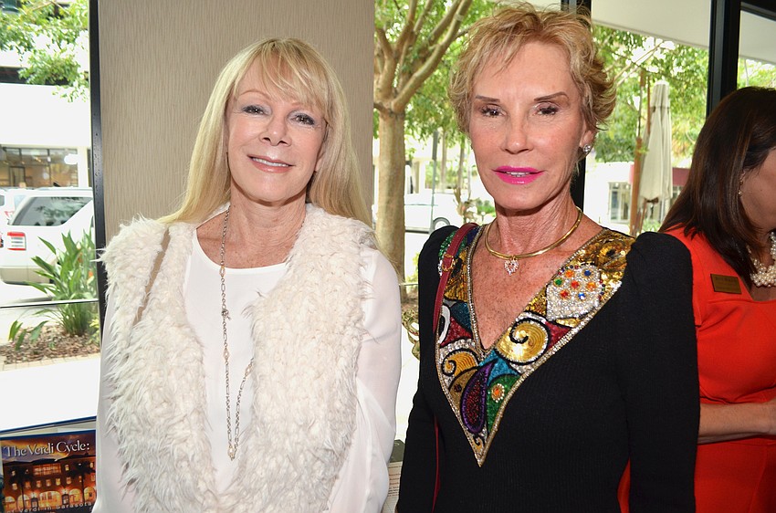 Bonnie Lancaster and Shirley Palmer