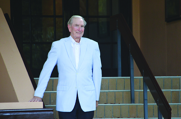 Howard Rooks has owned the two-story Tommy Bahama building in St. Armands Circle since 2003.