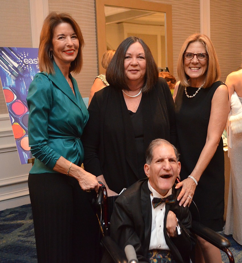 Penny Hill, Ann Martin and Denise and Jorge Barbato