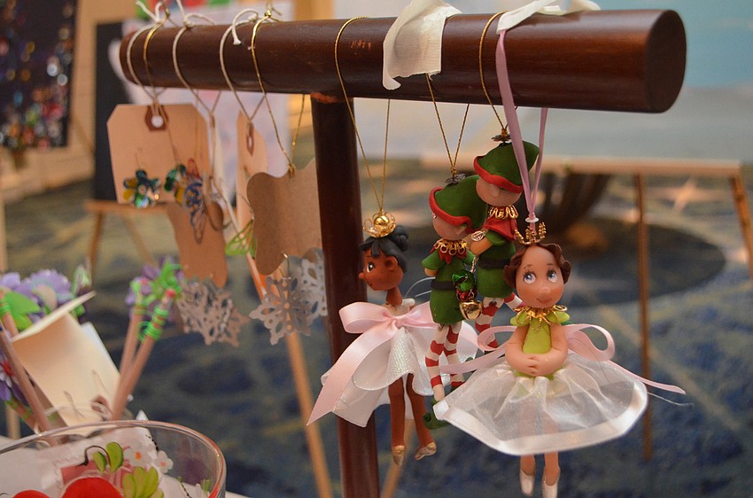 Creations made by Easter Seals artists were on display at the 70th Anniversary Celebration.