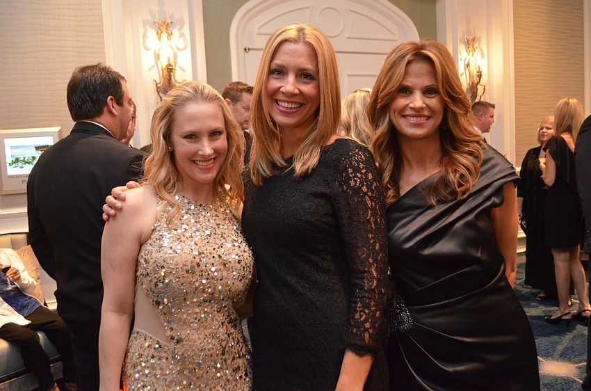 Lori Hagey of Easter Seals Southwest Florida, Jennifer Steube and Lori Moran