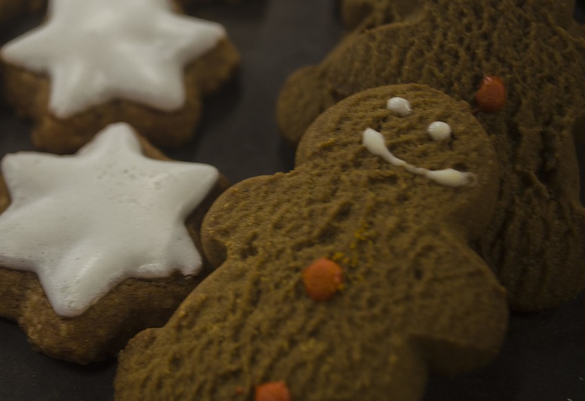 Each of the participating store owners set out treats for participants.