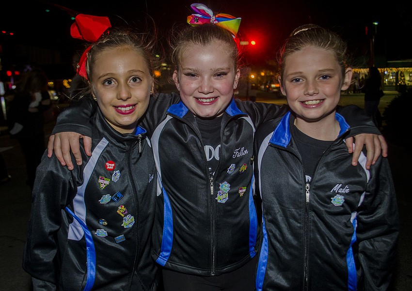 Senna Dioliveira, Fallon Rossano and Madie Young