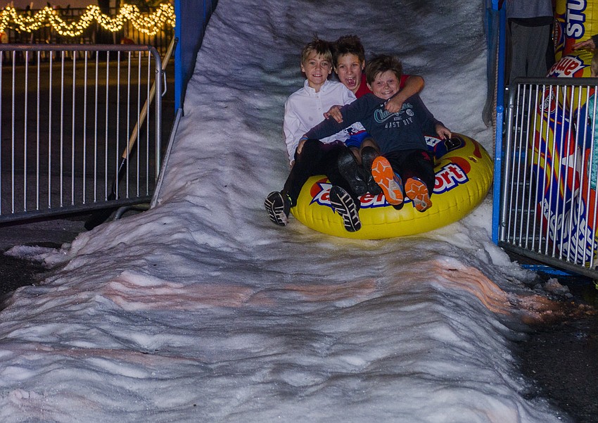 Angus Kirdy, Samuel Dorrill and Zachary Gibson