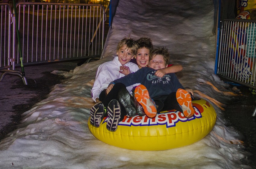 Angus Kirdy, Samuel Dorrill and Zachary Gibson