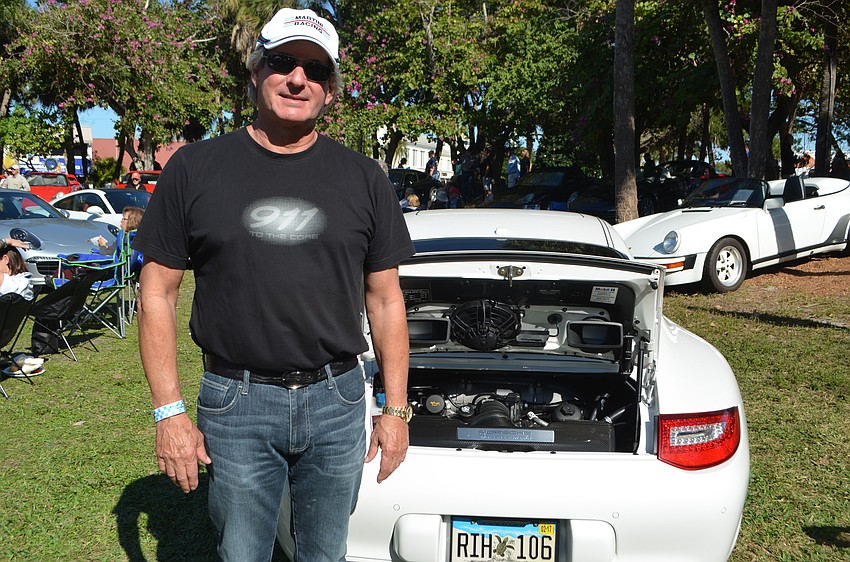 Steve Weiss with his 2010 Porsche