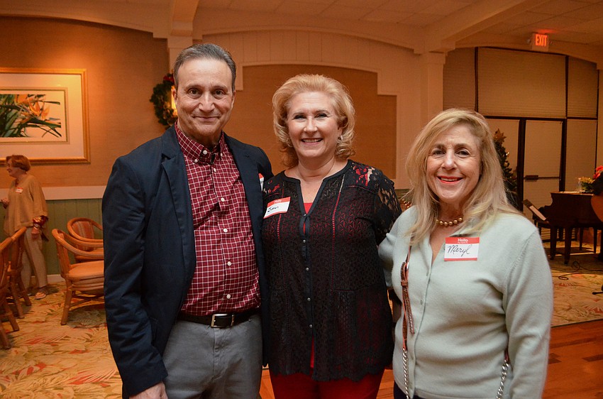 John and Susan Caruso and Meryl Taback