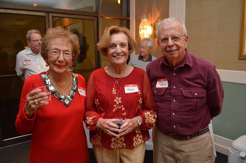Eleanor Carnese, Mary Boch and Bob Geraci