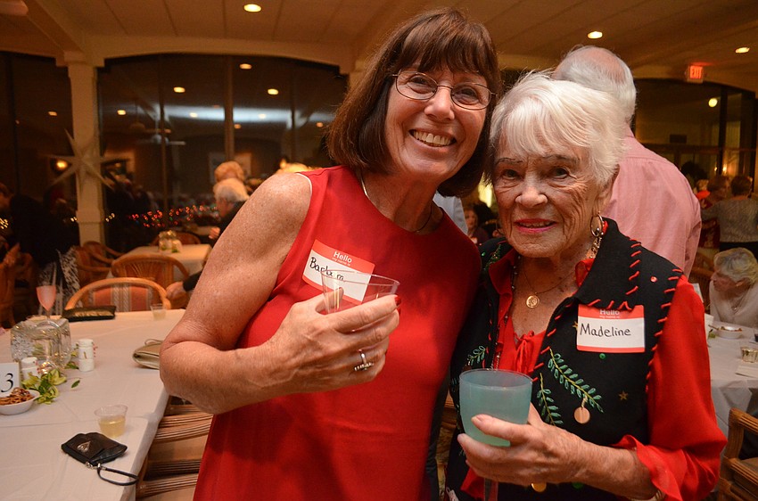 Barbara Bellamente and Madeline Raftery