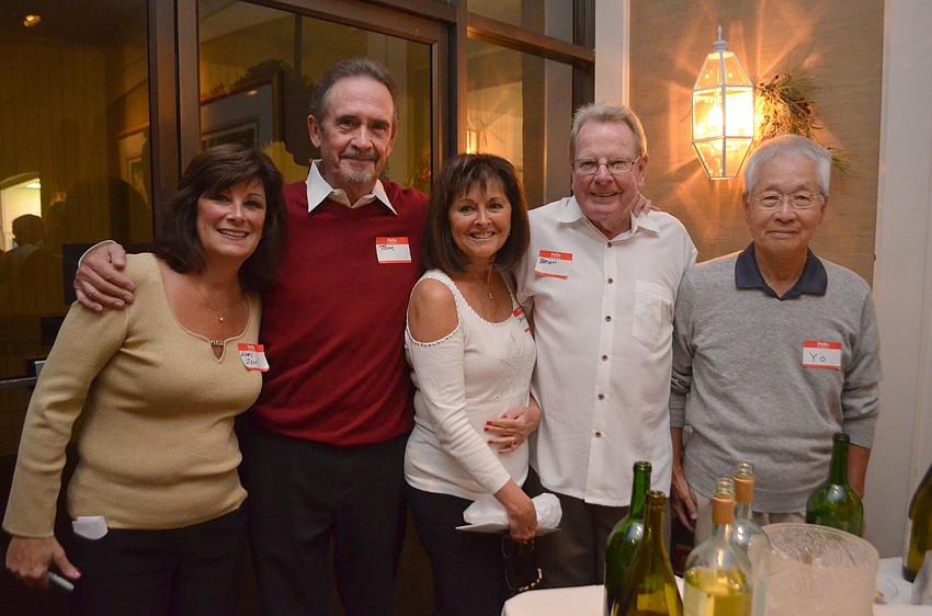 Mary Jean and Tom Drugan, Janice and Brian Doherty and Yo Kimura