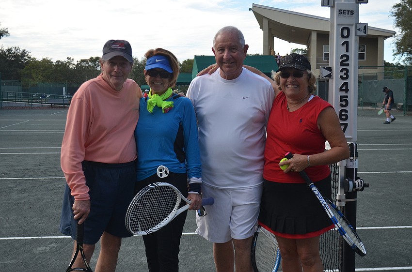 Walter Hackett, Cathy Kaplinski, Gary Eisenberg and Chantal Diem