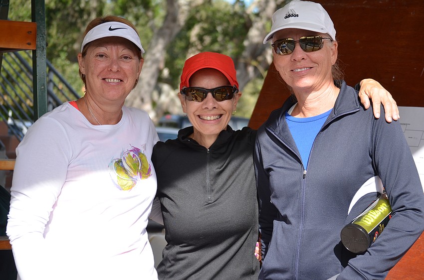 Heather Whitfield, Fanny Younger and Heidi Smith