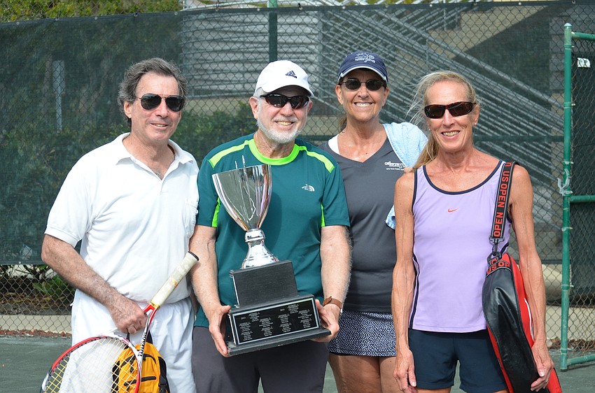 Division four winners Chip Elitzer, Bob Gary, MaryLynn Westervelt and Susan Hulme
