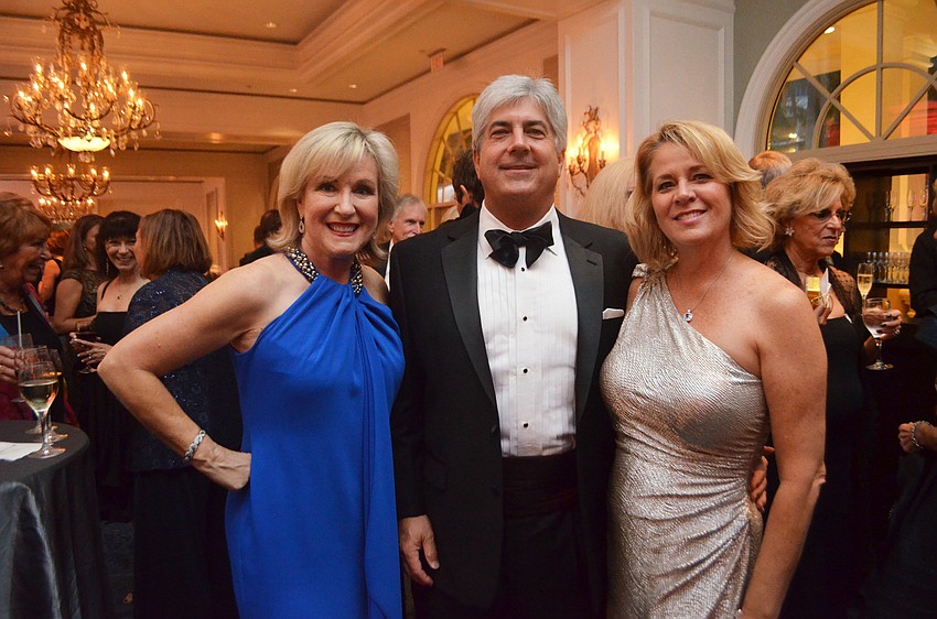 Teri Hansen and Jay and Beth McHarguey