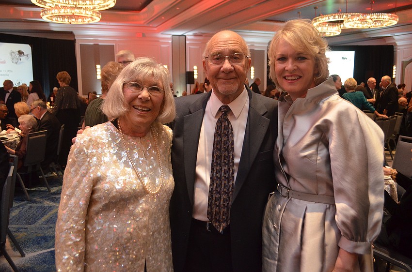 Gerri Aaron, Marvin Albert and Veronica Brady