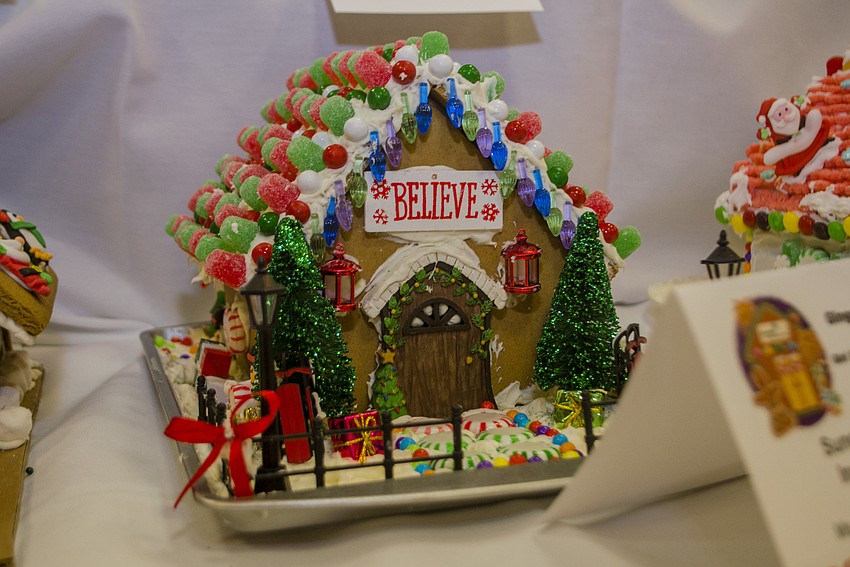 Gingerbread house by Ms. Kneeland’s 3rd grade class at Suncoast School for Innovative Studies.