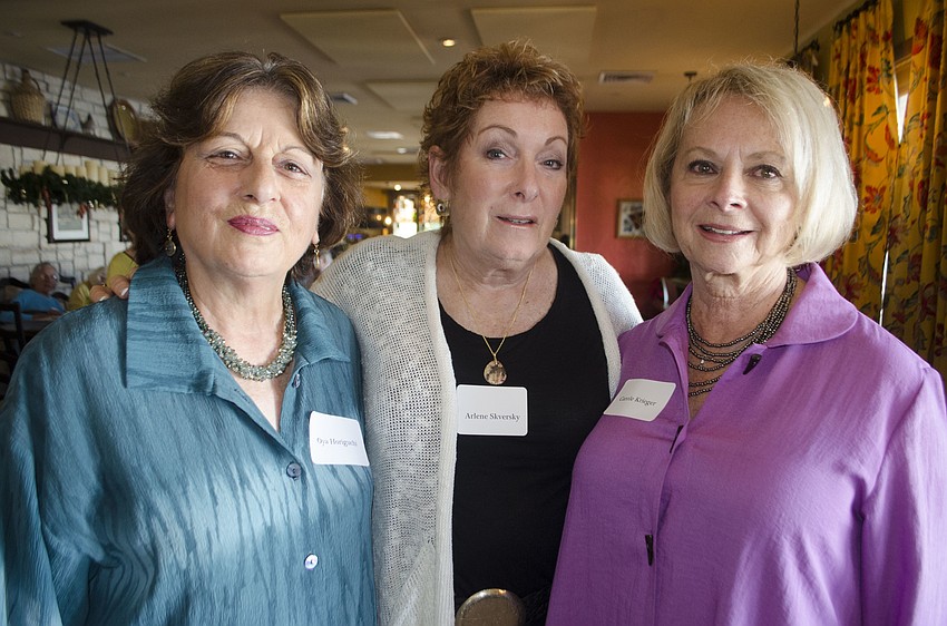 Oya Horiguchi, Arlene Skversky and Carole Krieger