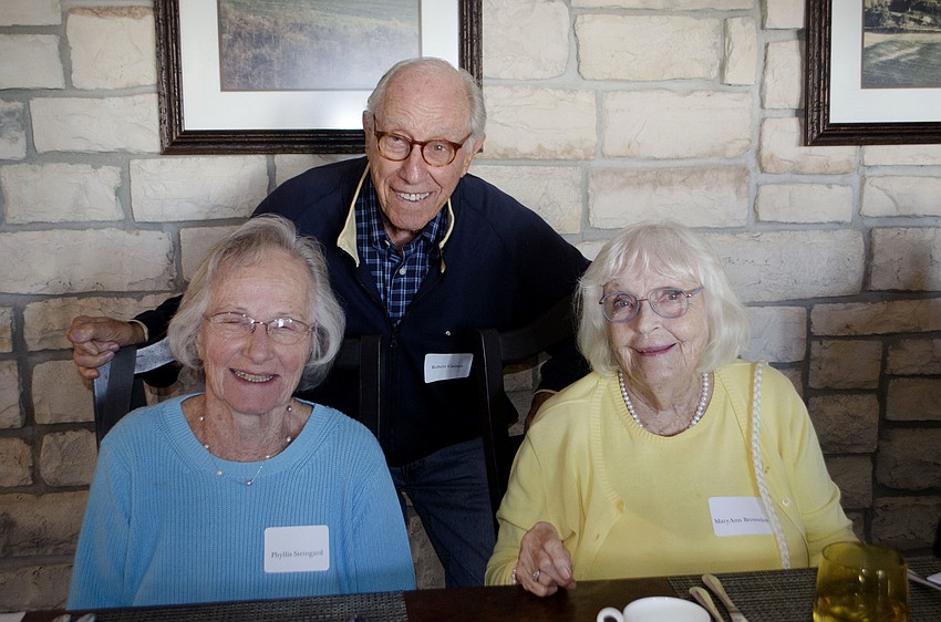 Phyllis Steingard, Robert Gaines and Mary Ann Brownlee