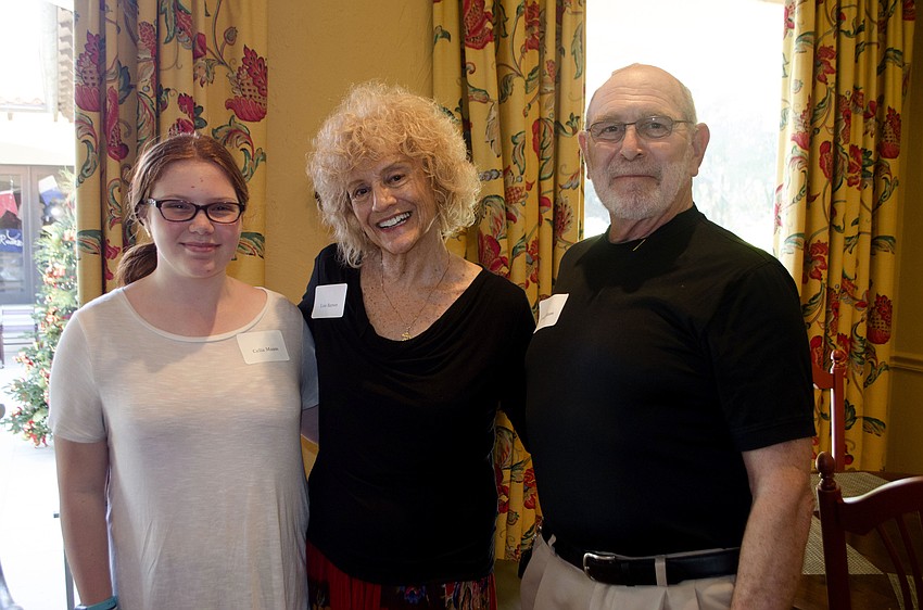 Celia Maass, Lois Barson and Andy Maass