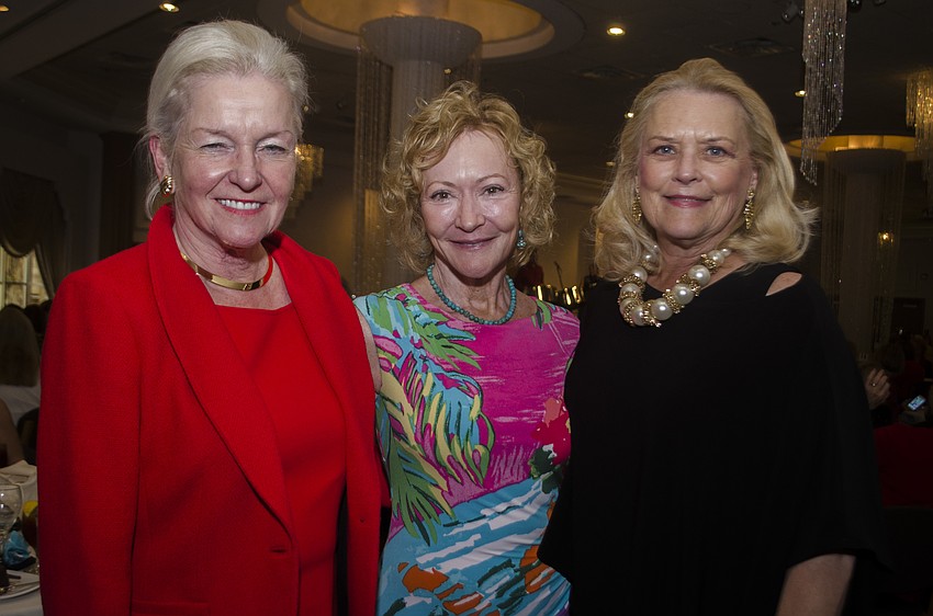 Stephanie Shaw, Claudia Pennington and Glo Reber