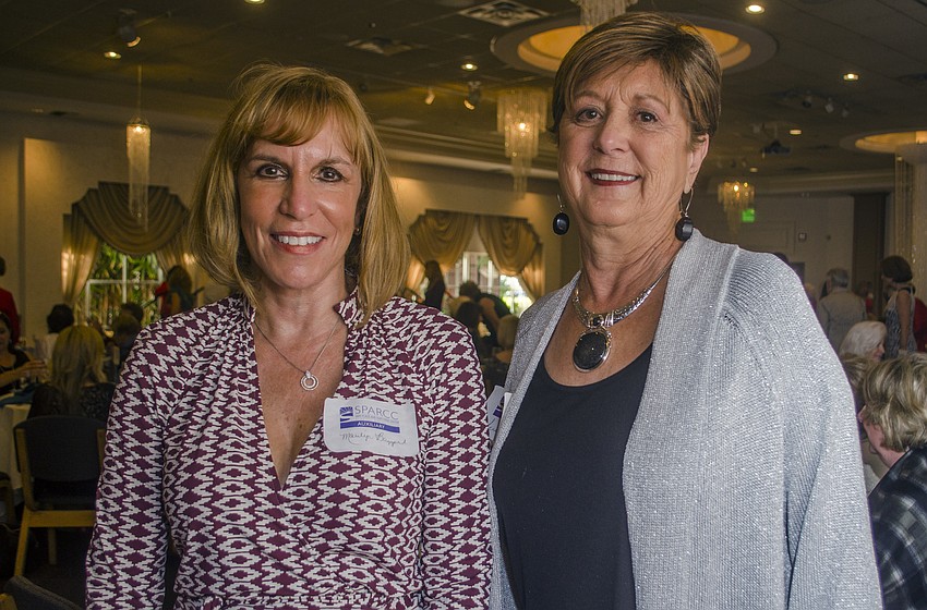 Marilyn Buzzard and Sue Adams