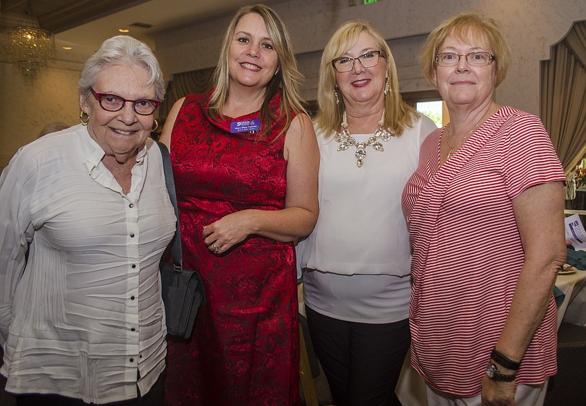 Jane Newman, Director of Development Mary Ellen Mancini, Sandra Martin and Kathy Finnerty