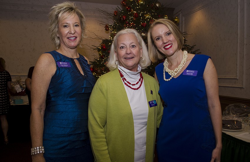 Board member Diane Muldoon, Chairwoman of the Board of Directors Susan Erhart and President and CEO Jessica Hays.