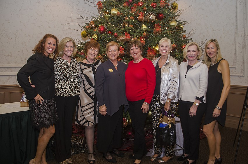Monica Baith, Donna Neff, Pat Michener, Charlotte Hedge, Gayle Rector, Liz Barth, Noreen Acherman and Beth Foy
