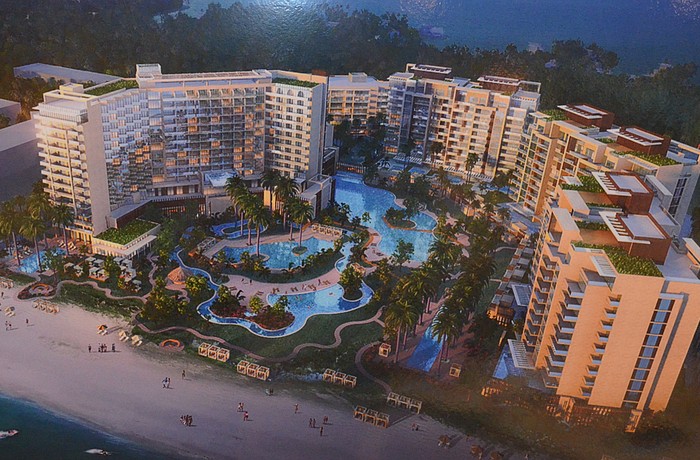 Proposed height restrictions on Longboat Key could alter plans to redevelop Colony Resort. Rendering