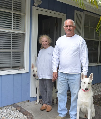 Terri and Mark Fishman have been renting a residence in the 600 block of Linley Street in Longbeach Village the past two years while building a new home.   Terry Oâ€™Connor