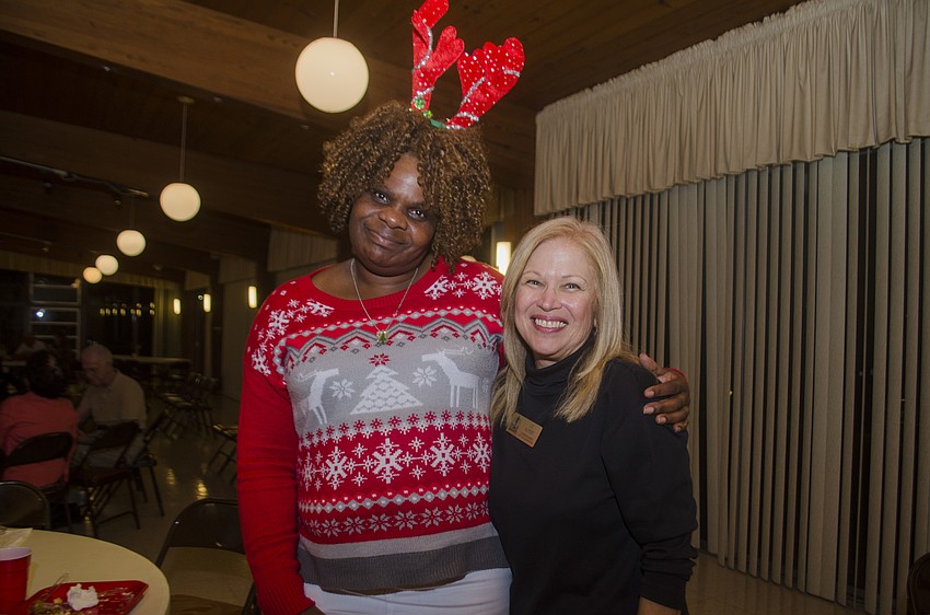Mary Butler and City Commissioner Liz Albert
