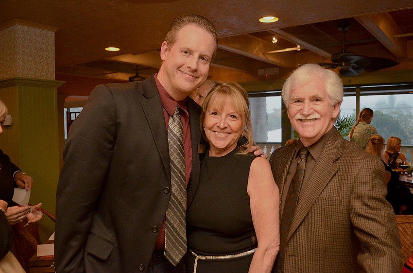 David Schroeder, Executive Director of the St. Armands Association Diana Corrigan and Richard Corrigan