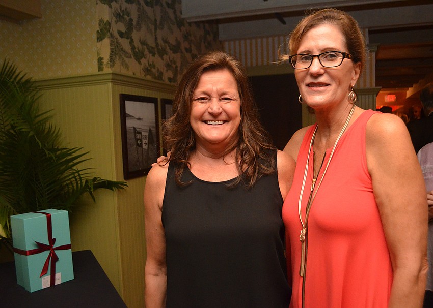 Helene Walker and Pat Webster