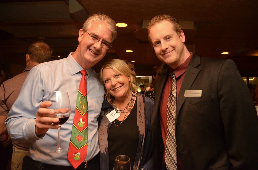 James Maslen, Joan Morgan and David Schroeder