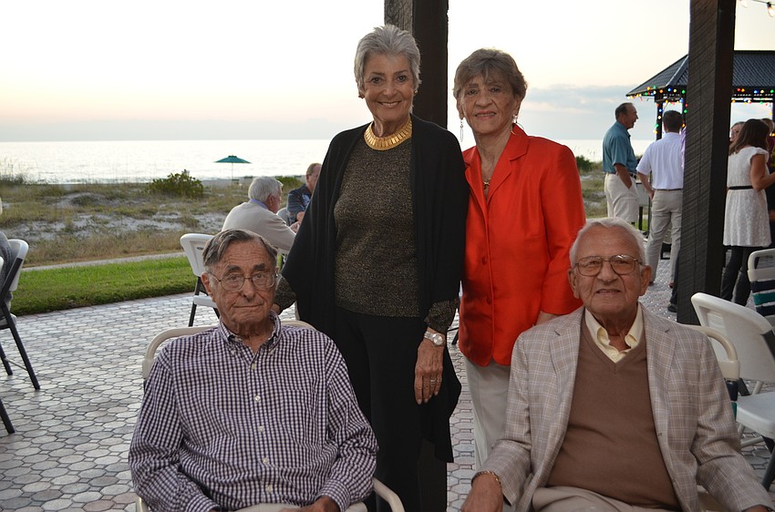 Stanley and Gladys Shapiro and Sonja and John Ellis