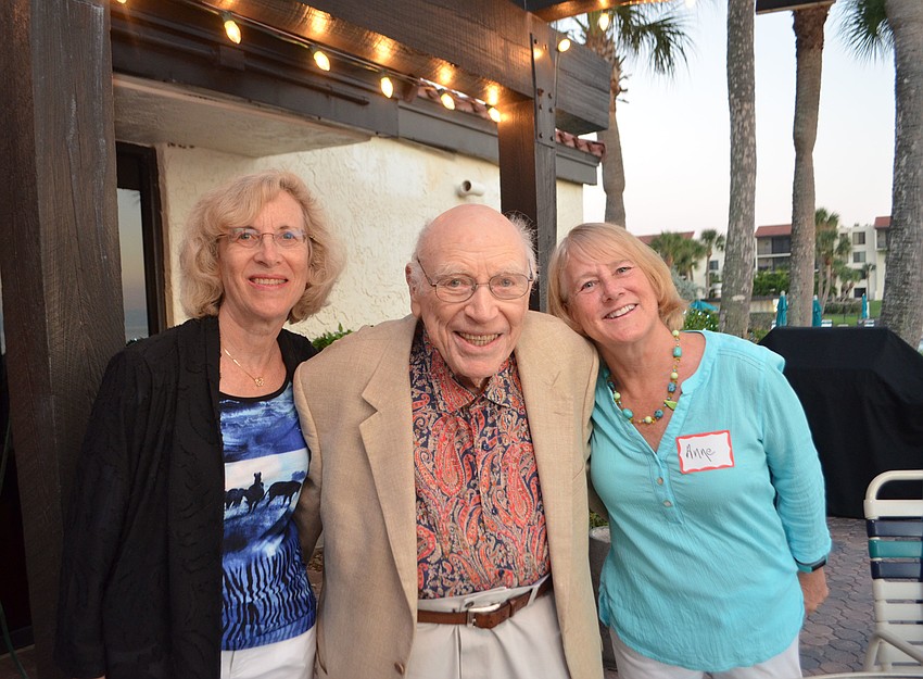Susan Blankenheimer, Bernard Blankenheimer and Anne Bert
