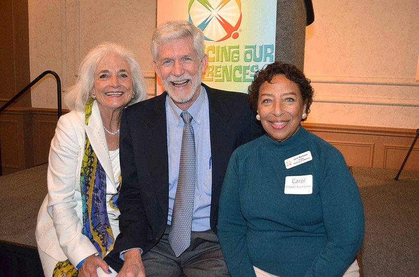 Co-Chairwoman Graci McGillicuddy, Chairman Dennis McGillicuddy and Co-Chairwoman Carol Poteat-Buchanan