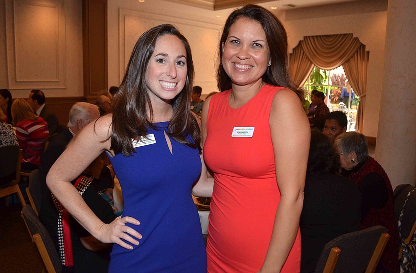 Embracing Our Differences Associate Executive Director Sarah Wertheimer with Embracing Our Differences Education Director Brenna Wilhm