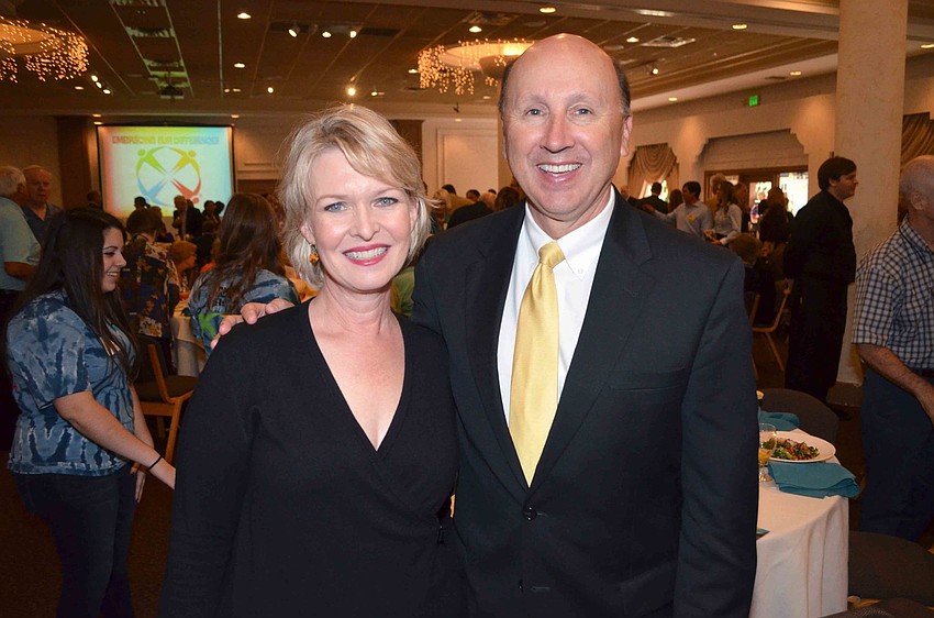 Veronica Brady and Mark Pritchett