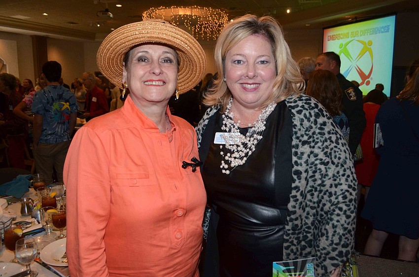 Flora Major and Marlo Turner