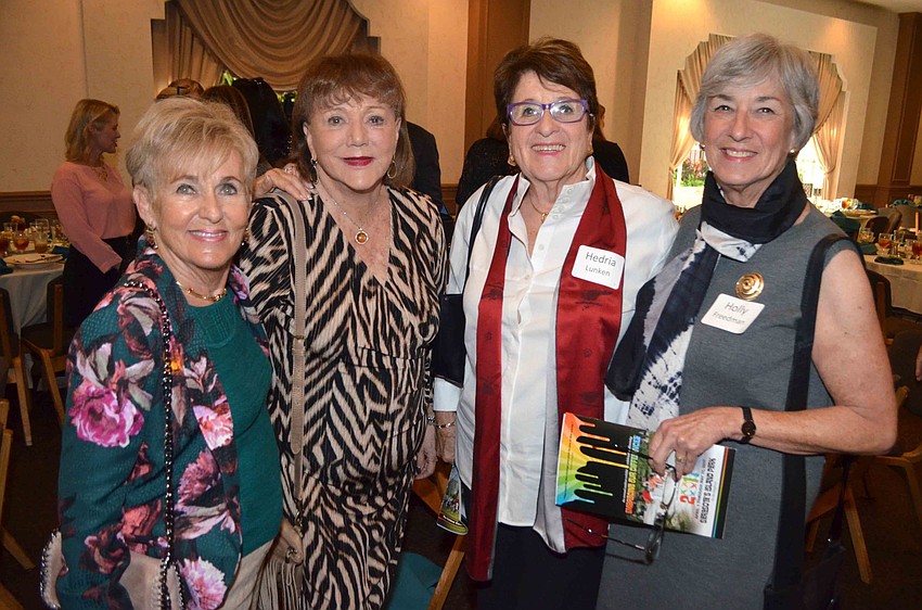 Bunny Skirboll, Helen Glaser, Hedria Saltzman and Holly Freedman