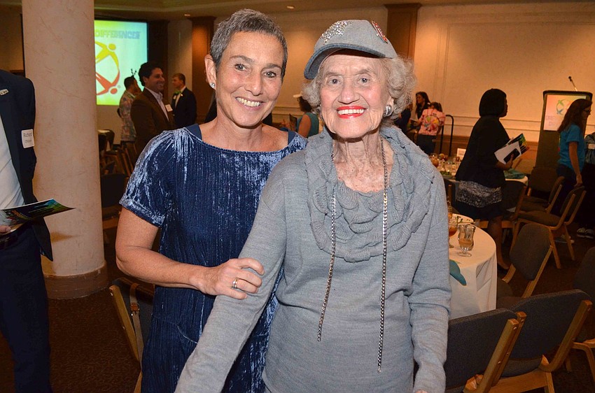 Nelle Miller and Betty Schoenbaum