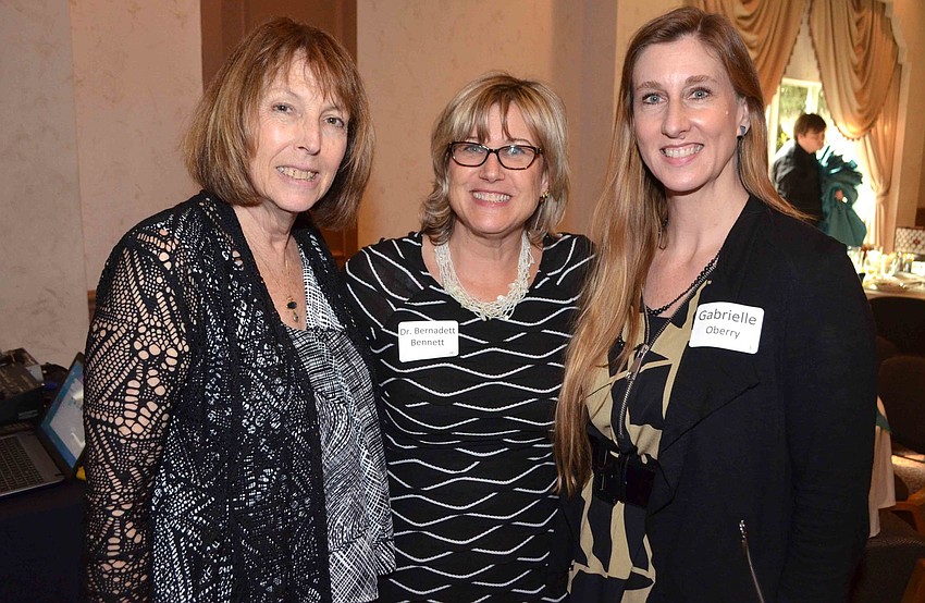 Susan Ionescu, Dr. Bernadette Bennett and Gabrielle O’Berry