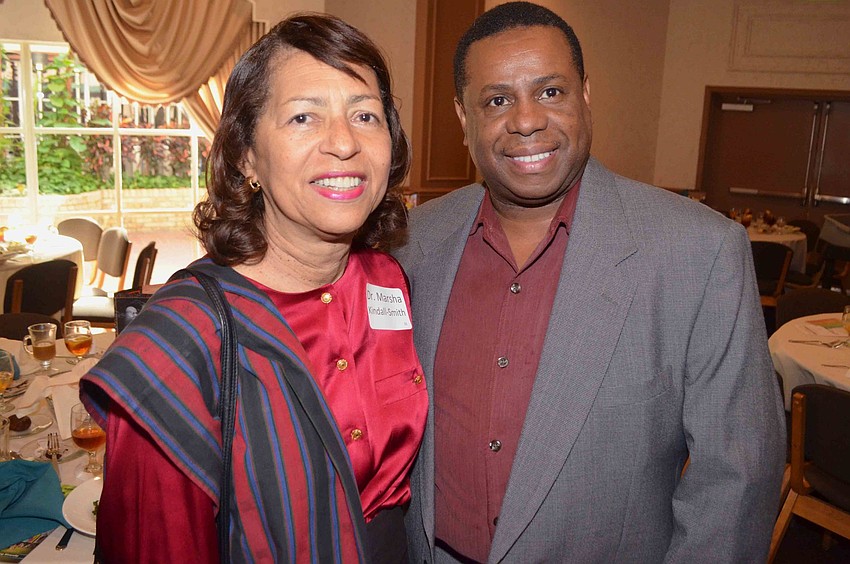 Dr. Marsha Kindall-Smith and Nate Jacobs