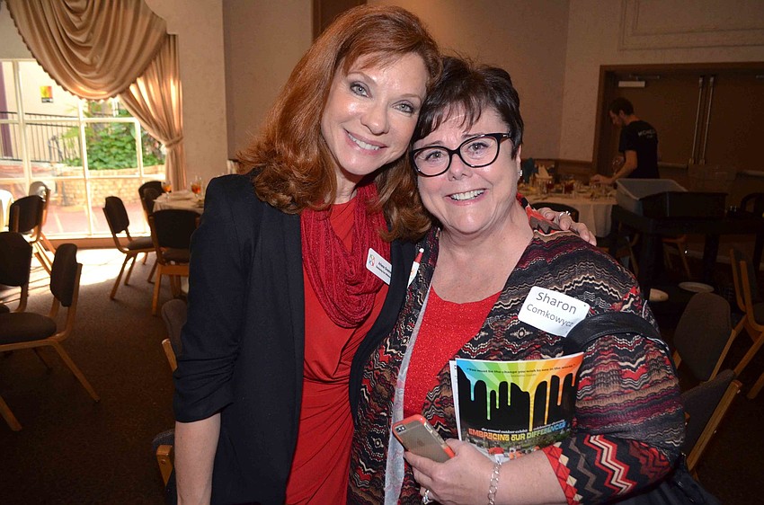 Arlene Greene and Sharon Comkowycz