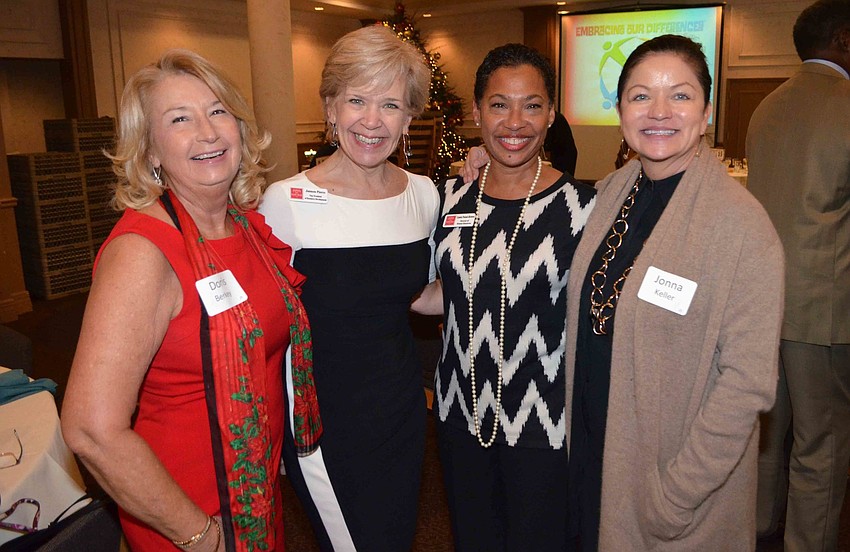 Doris Berkey, Jannon Pierce, Linda Poteat-Brown and Jonna Keller