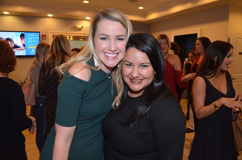 Erin Graham and Kelsey Alholm