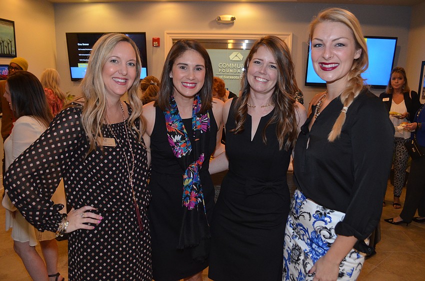 Brigid Saah, Kelly Baldwin, Alex Chau and Anne Marie Timm