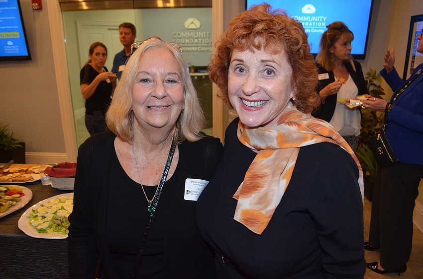 Marlene Simons and Estelle Crawford